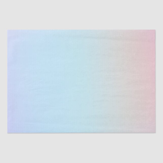 Pastel Gradient Simple Colorful Tissue Paper (Front)