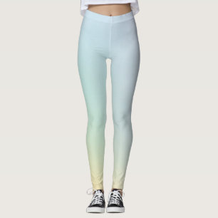 Pastel Gradient Vintage Pattern Leggings