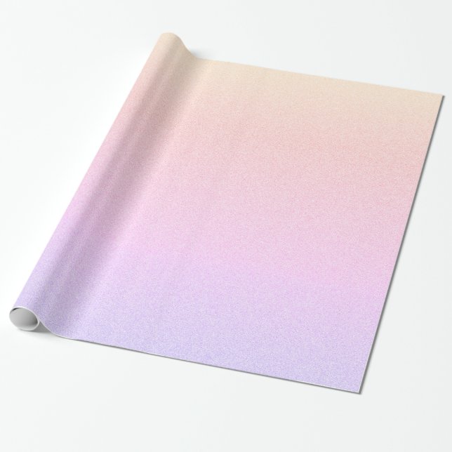 Pastel Gradient Wrapping Paper (Unrolled)