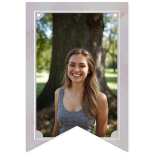 Pastel Graduate 6 photos Class of 20XX Bunting Flags