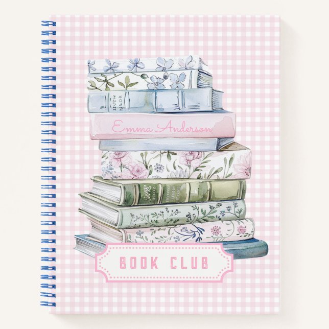 Pastel Grandmillennial Book Club (Front)