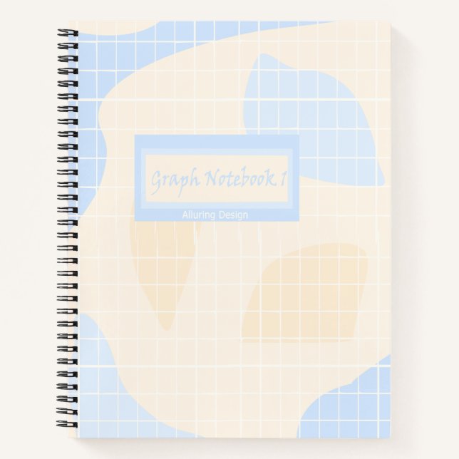 Pastel Graph Paper Notebook (Front)