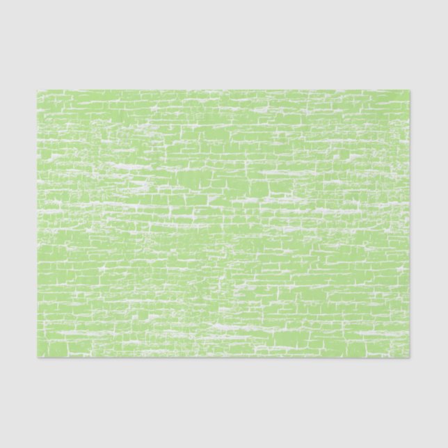 Pastel Green Crackle Tissue Paper (Front)