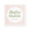 Pastel Green Handwriting Retro Wedding Napkins
