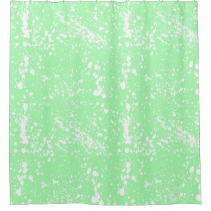 Pastel Green Paint Splatter