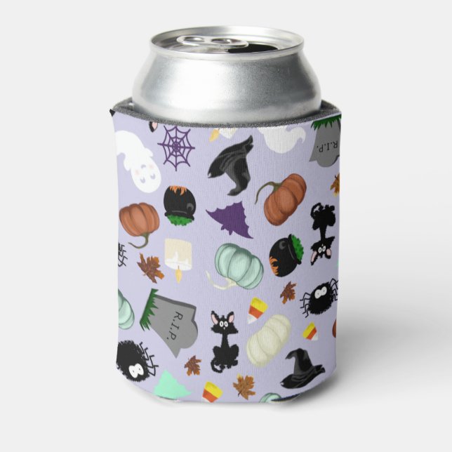 Pastel Halloween Can Cooler (Can Back)