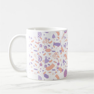 Pastel Halloween Candy Cute Pattern Coffee Mug