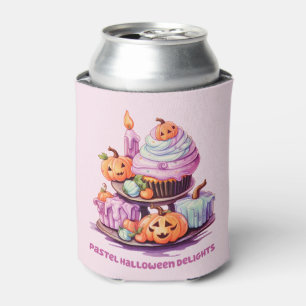 Pastel Halloween Delights – Enchanting Pastel Cake Can Cooler