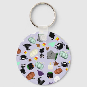 Pastel Halloween Keychain