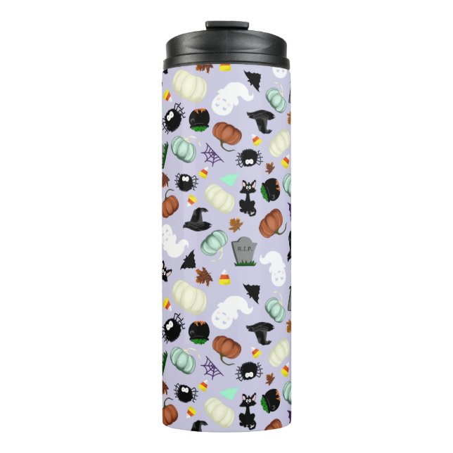 Pastel Halloween Thermal Tumbler (Front)