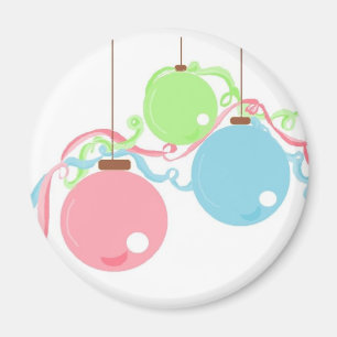Pastel Hanging Balls Magnet