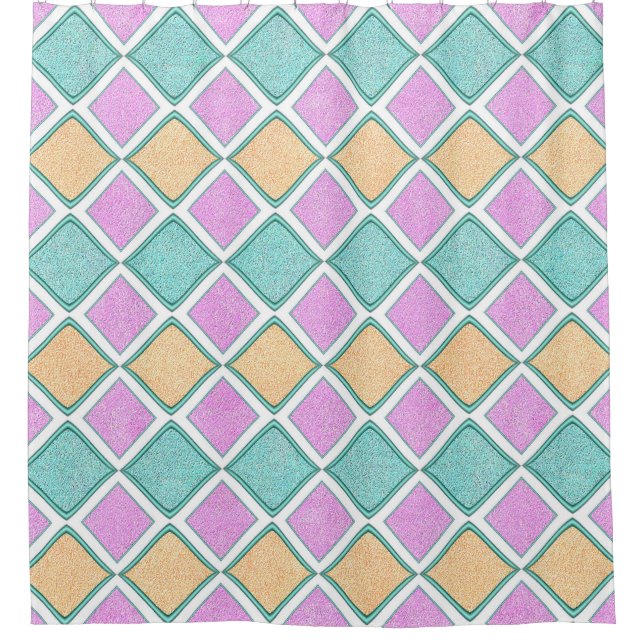  Pastel Harlequin Prism Diamond Pattern (Front)