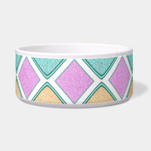 Pastel Harlequin Prism Diamond Pattern