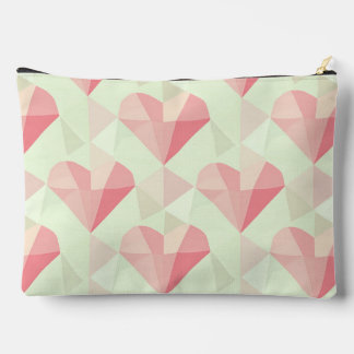 Pastel Heart Harmony Cosmetic & Toiletry Bags