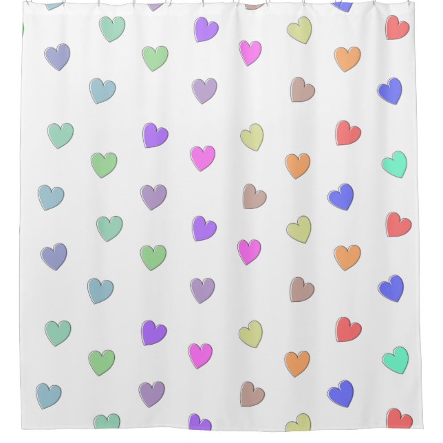 Pastel Heart Shape Pattern (Front)