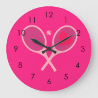 Pastel Heart Tennis Player Racquets Pink Girl 