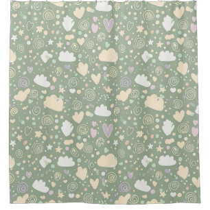 Pastel Hearts & Clouds Watercolor Dream (4)