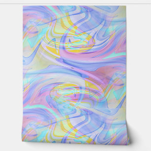 pastel hologram wallpaper