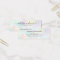 Pastel Holographic Rainbow Earring Display Card