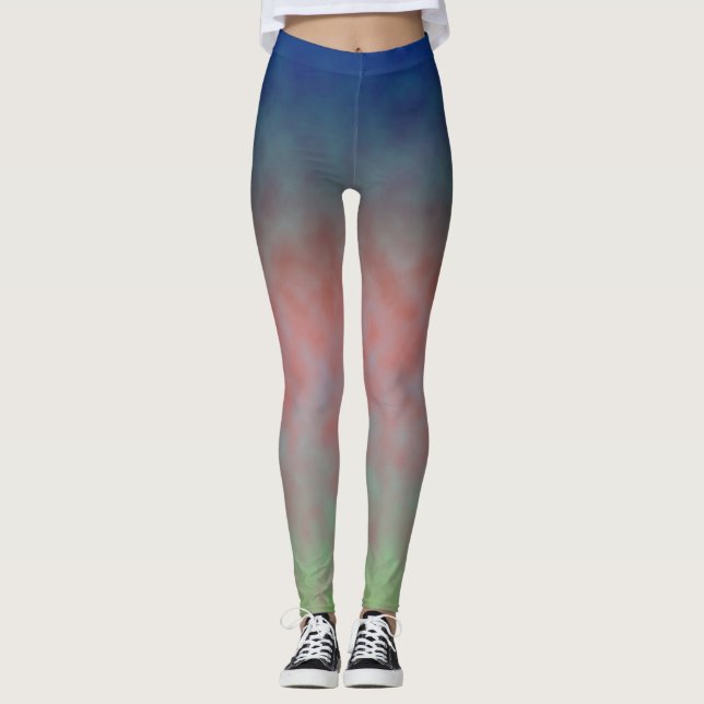 Pastel Horizon Leggings (Front)