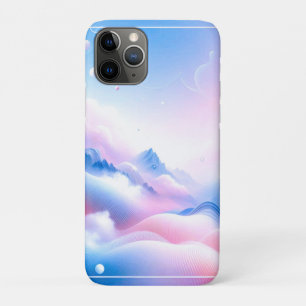 Pastel Horizons: Where Clouds Meet Dreams iPhone 11 Pro Case