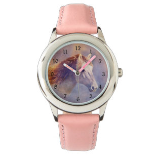 Pastel horse watch