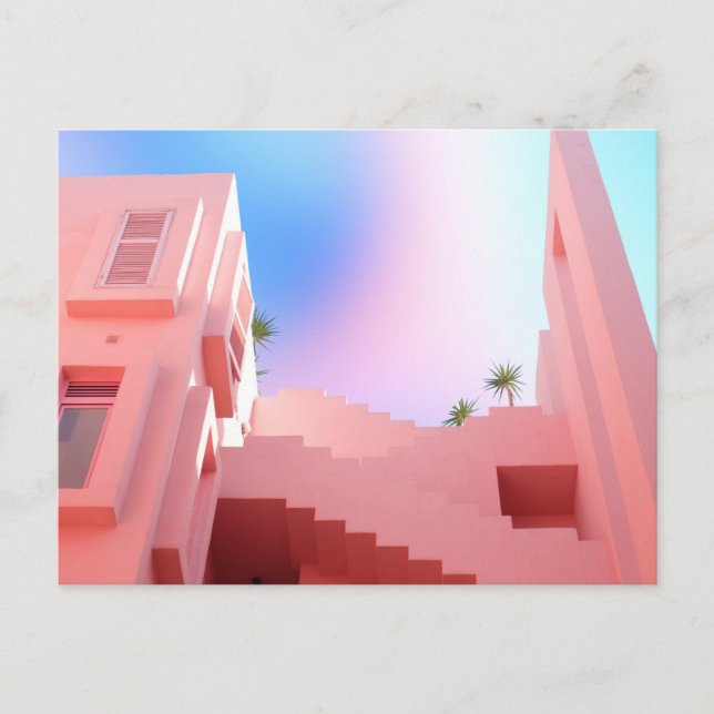 Pastel House Postcard (Front)