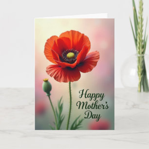 Pastel Hues Mothers Day Card
