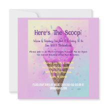 Pastel Ice cream Cone dripping