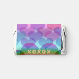 Pastel Inclusive Rainbow of Hearts