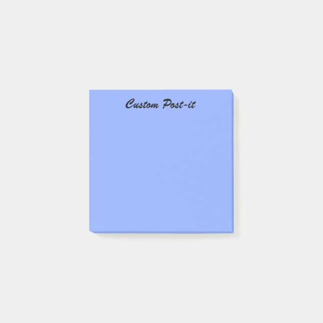 Pastel Indigo Post-it Notes (Front)