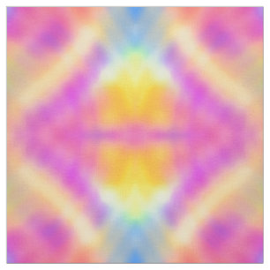 Pastel Iridescent Colourful Gradient Design Fabric