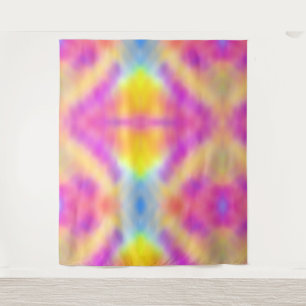 Pastel Iridescent Colourful Gradient Design Tapestry