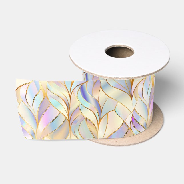 Pastel Iridescent Satin Ribbon (Spool)