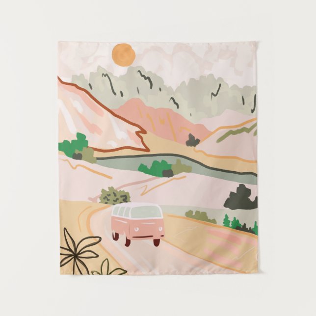 Pastel Journey Tapestry (Front)