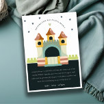 Pastel Jumping Castle Jump & Play Kids Birthday Thank You Card<br><div class="desc">A Cute Pastel Jumping Castle Collection.- it's an Elegant Simple soft sketchy Illustration of cute gender neutral Jumping Castle, perfect for your little ones fun jump & play party. It’s very easy to customize, with your personal details. If you need any other matching product or customization, kindly message via Zazzle....</div>