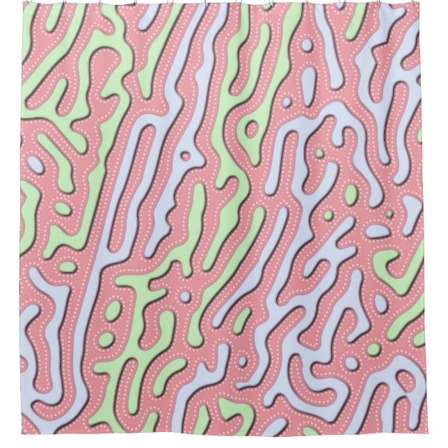 Pastel Kawaii Abstract Colourful Splatter Design (Front)