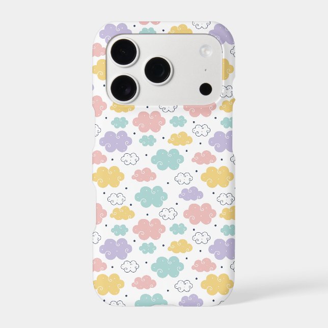 Pastel Kawaii Cloud Pattern  (Back)