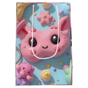 Pastel Kawaii Creature Fantasy Art Medium Gift Bag