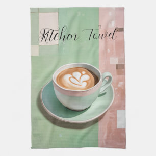 Pastel Latte Kitchen Towel