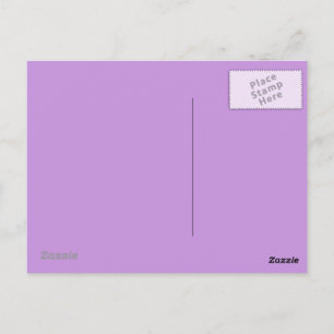 Pastel Lavender Arrière - plan sur carte postale