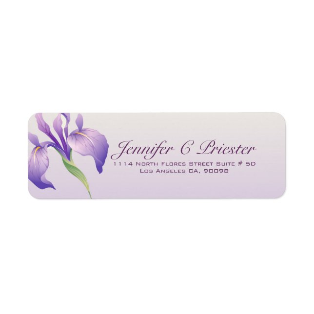 Pastel Lavender Purple Fleur Spa naturel (Devant)