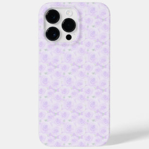 PASTEL LAVENDER ROSES Case-Mate iPhone 14 PRO MAX CASE