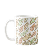 Pastel Leaf Drift Botanical