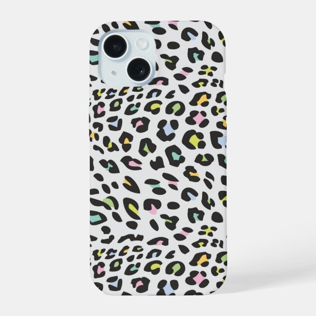Pastel Leopard Spot Motif (Verso)
