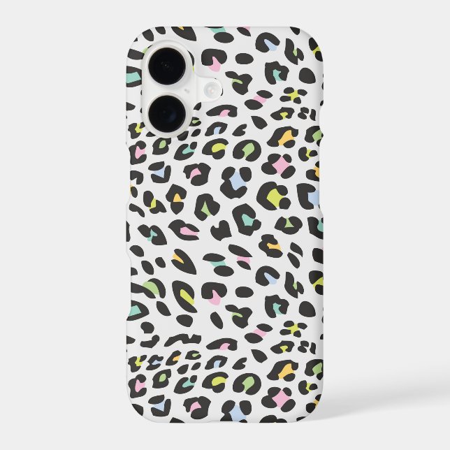 Pastel Leopard Spot Pattern Samsung Galaxy S21 Case (Back)