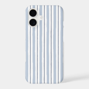 pastel light blue stripes style