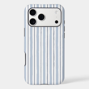 pastel light blue stripes style