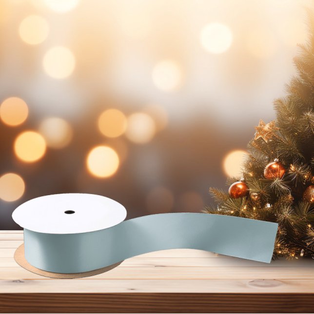 Pastel Light Dusty Blue  Satin Ribbon (Creator Uploaded)