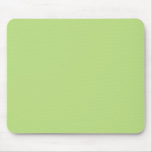 Pastel Light Green Personalized Colour Background Mouse Pad